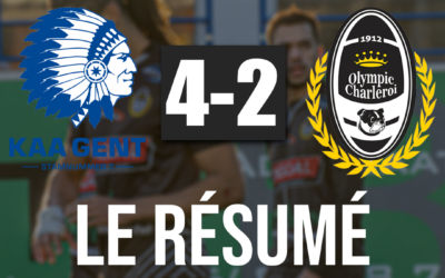 K.A.A. Gent U23 4-2 Olympic Charleroi : Le résumé