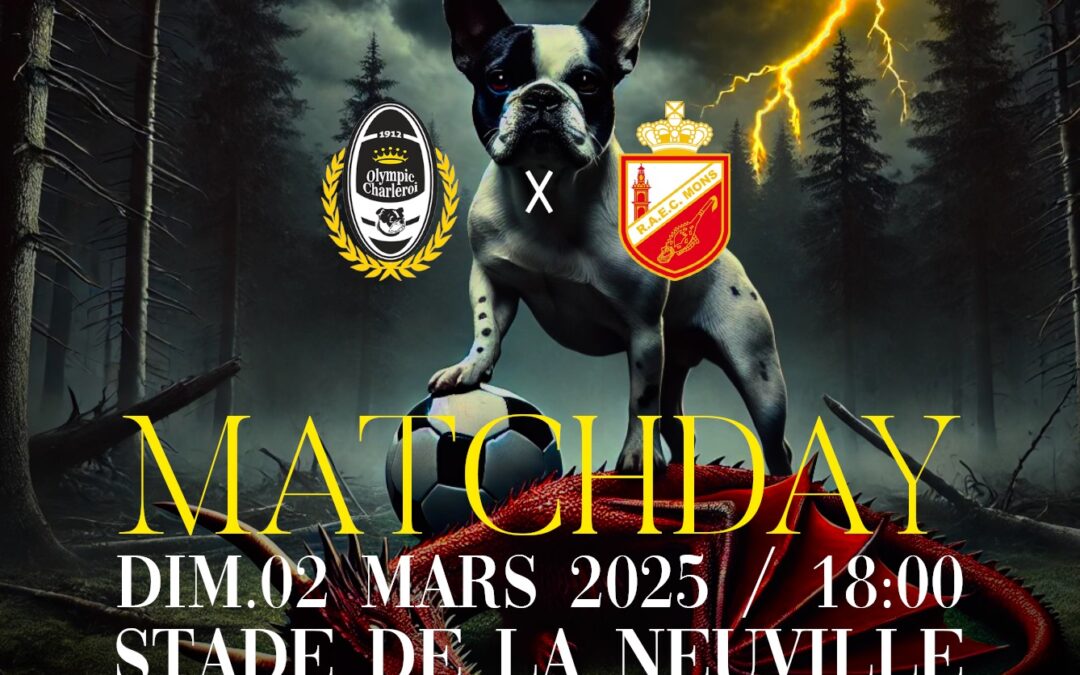 Olympic – Mons : début des playoffs , le derby 2 mars 18h